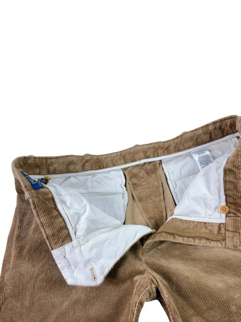 Polo Ralph Lauren Corduroy Pants Mens Size 36 x 31 Classic Fit Brown